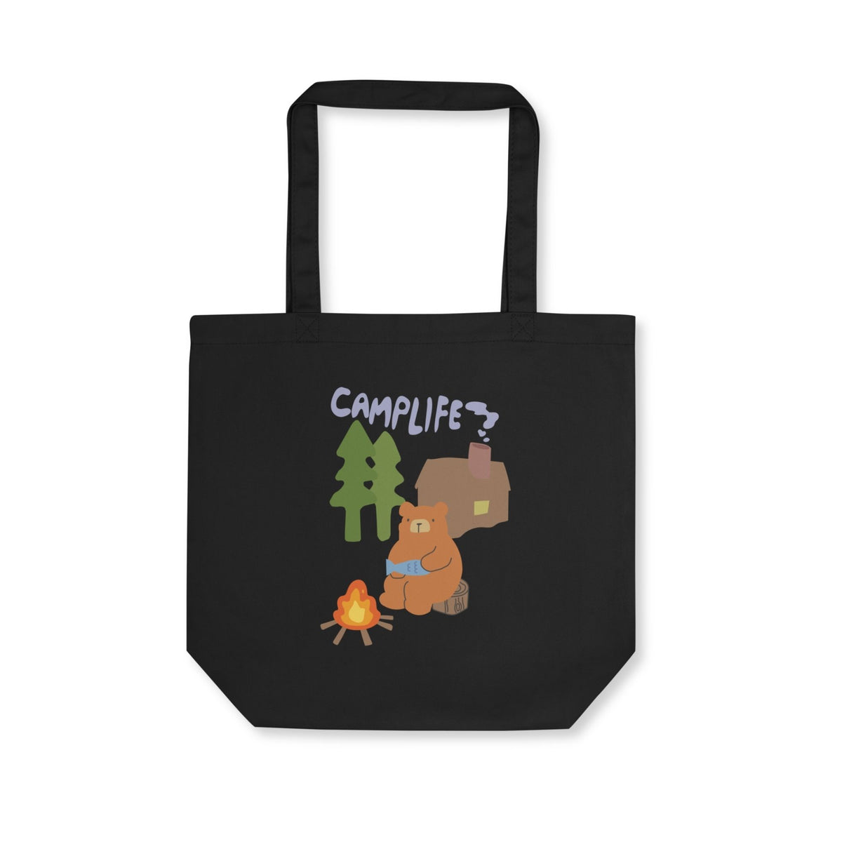 Camp Life Tote Bag