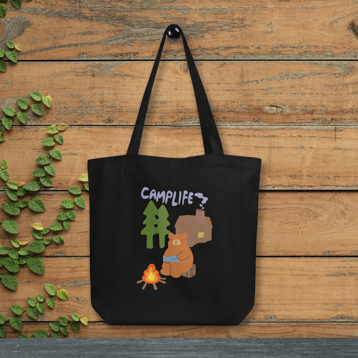 Camp Life Tote Bag