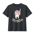 Dog Makes the Donut Whole Women's Boxy Tee