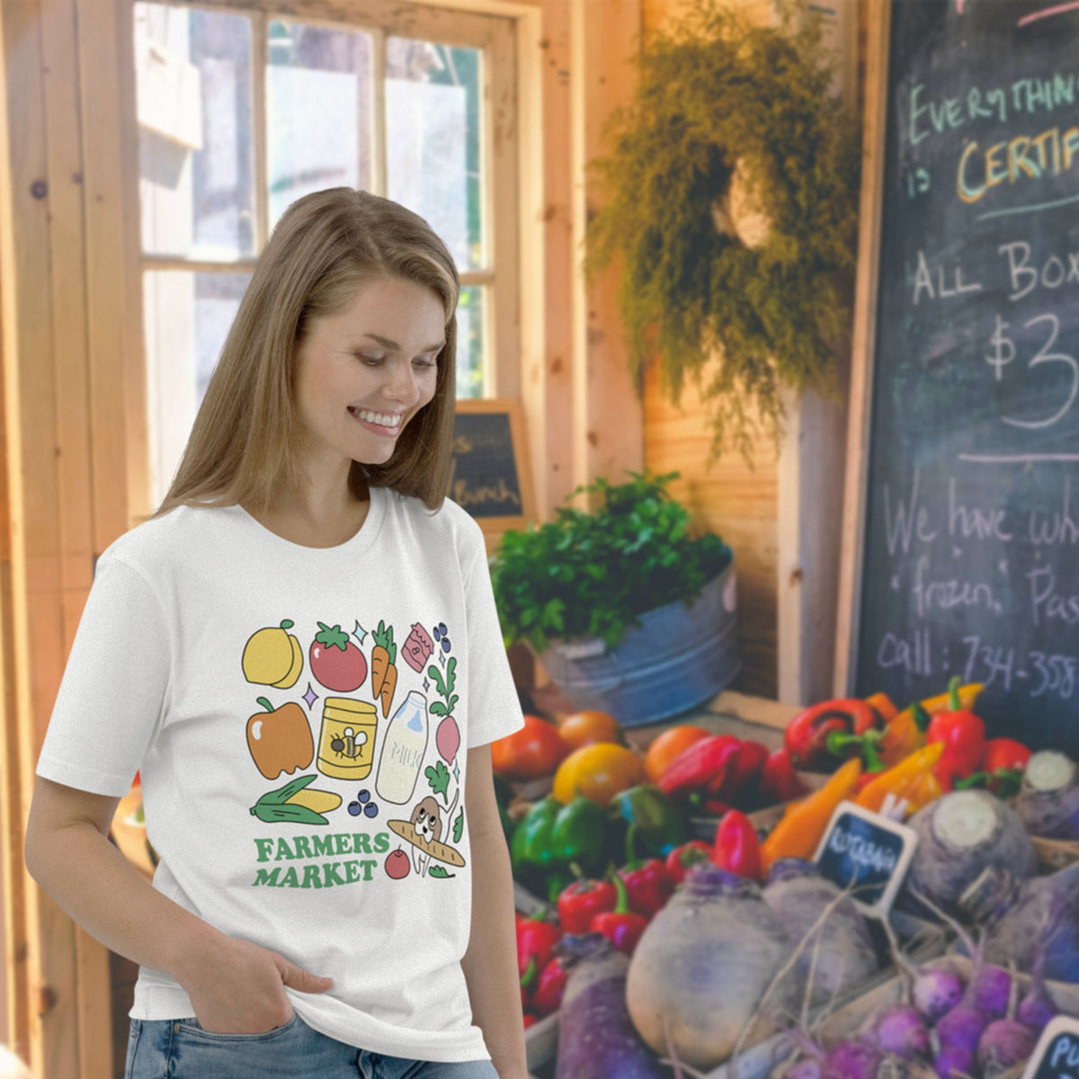 Farmers Market Unisex Tee