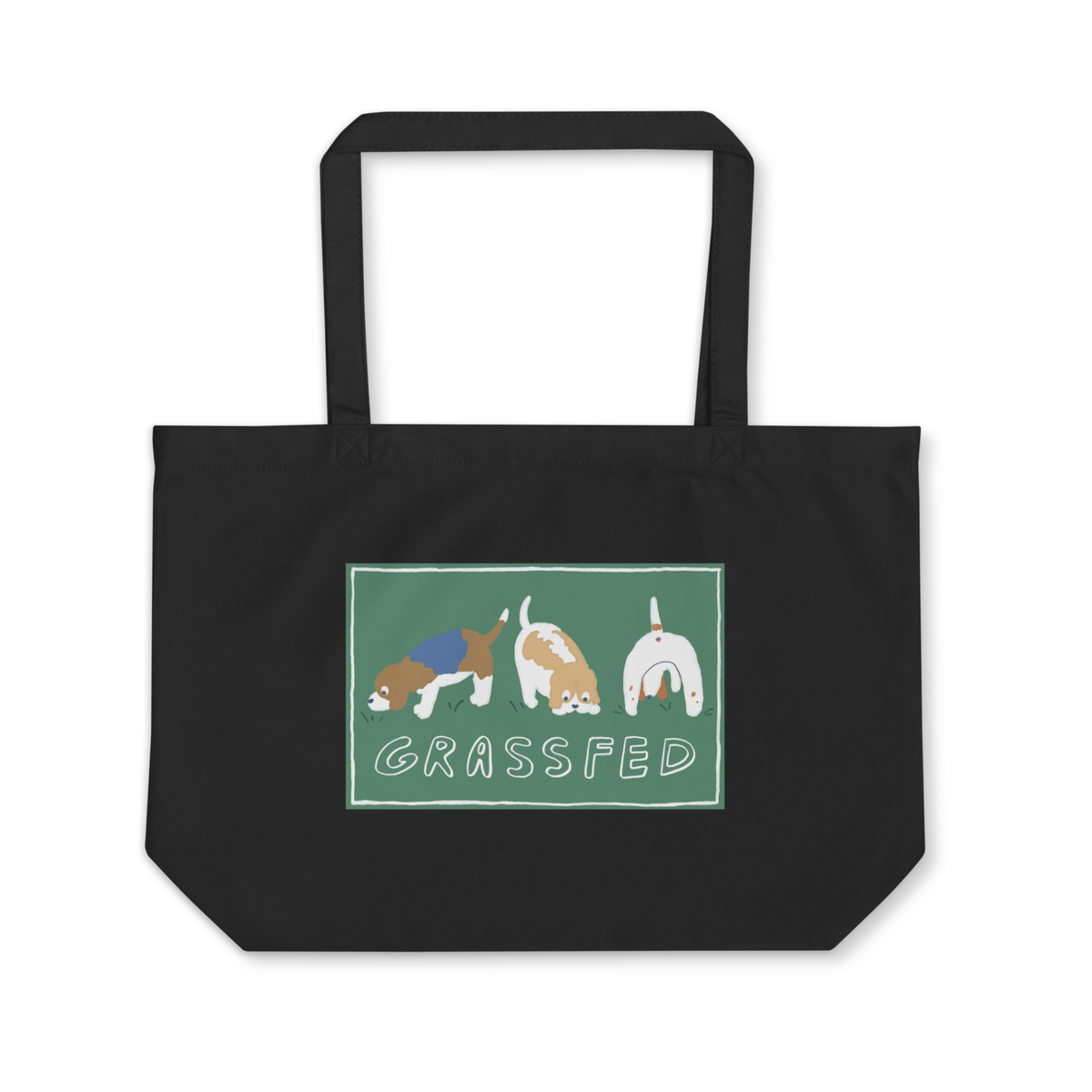 Grassfed Large Tote Bag