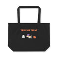 Trick or Treat Large Tote Bag